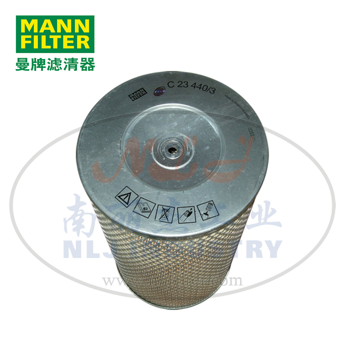 MANN-FILTER(曼牌滤清器)空滤C23440/3