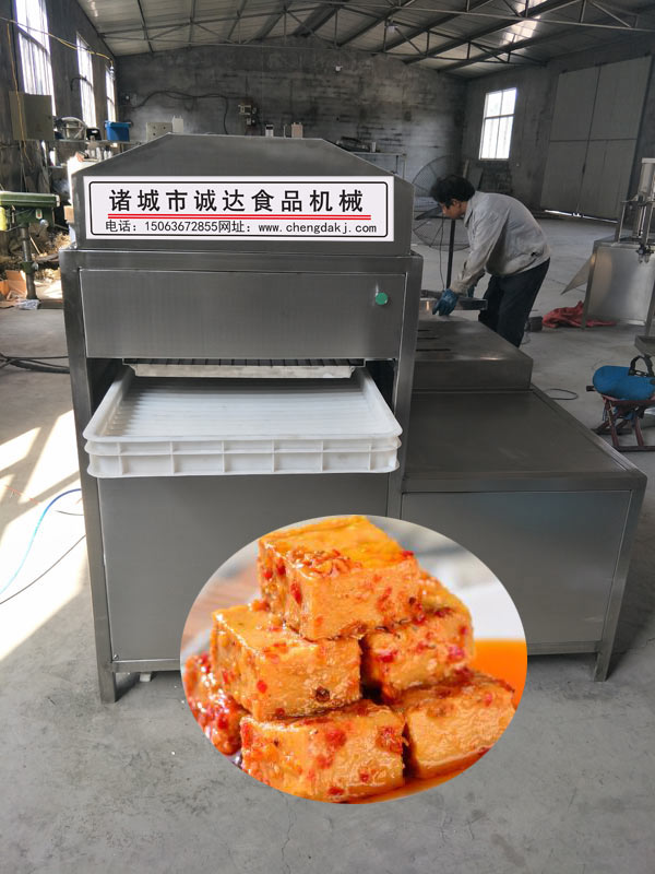 潍坊市豆腐乳胚切块摆盘机厂家豆腐乳胚切块摆盘机