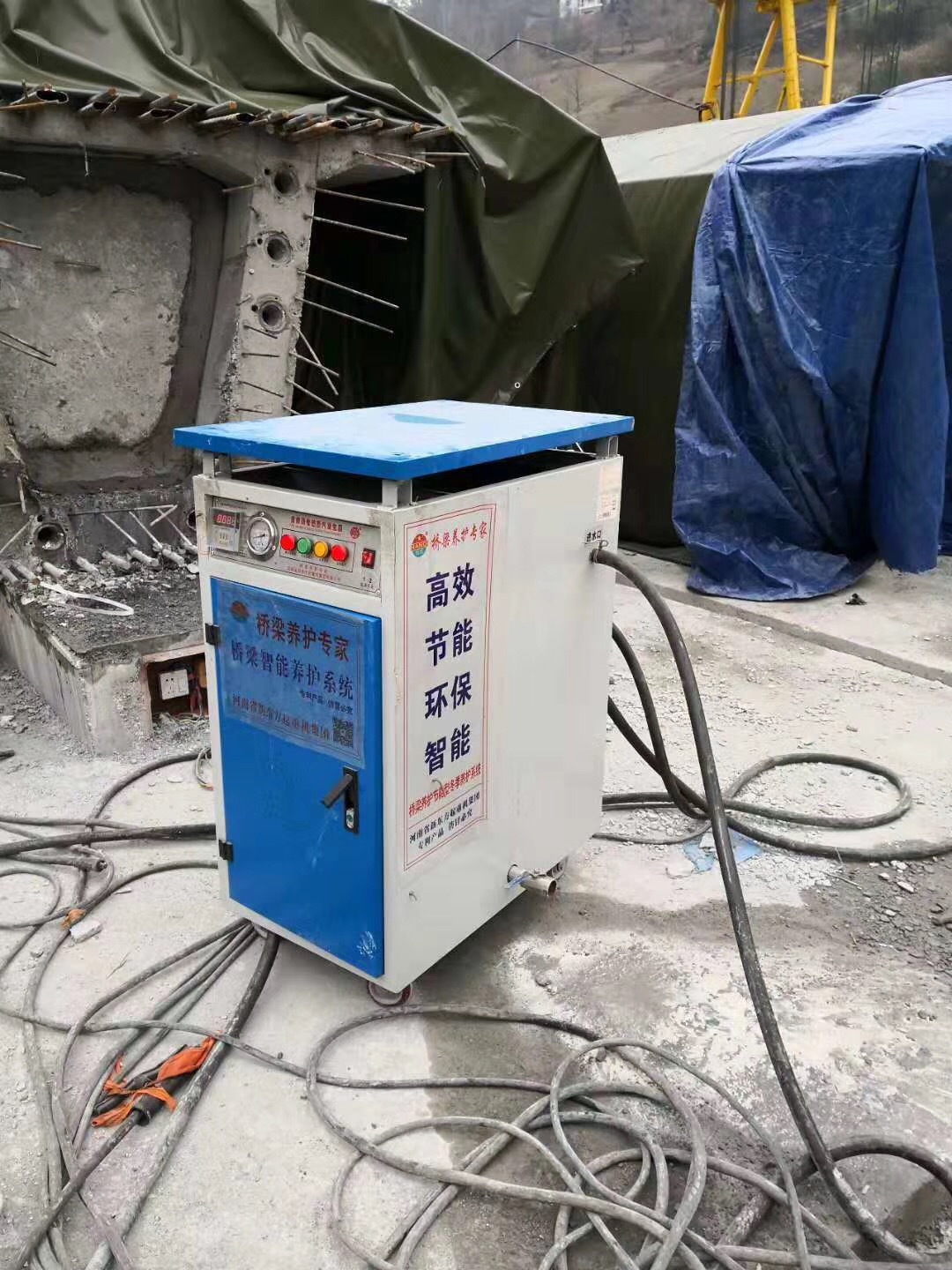 蒸汽发生器 电蒸汽发生器 梁场专用喷淋养护设备 新东方韩起图片