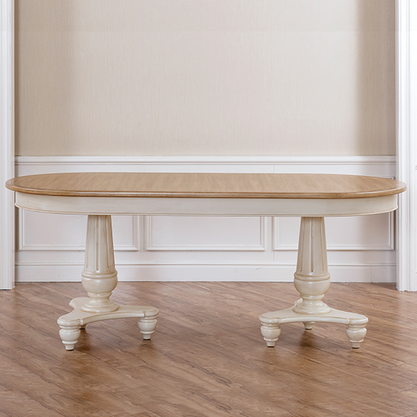 齐居置家欧式实木成套餐桌椅组合