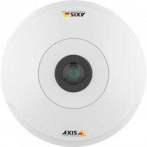 安讯士AXIS M3047-P 6 MP 迷你半球摄像机提供 360° 全景视图