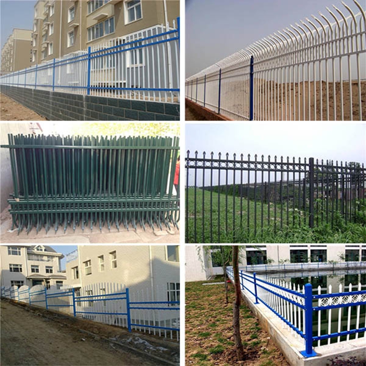 德明锌钢护栏网 喷塑护栏网 组装护栏网 竖杆插拔围栏 多种规格尺寸可定