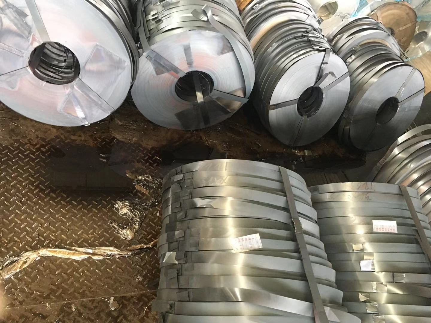 预应力金属波纹管带钢 配送到工地0.25mm 金属波纹管带钢 配送到工地发福建