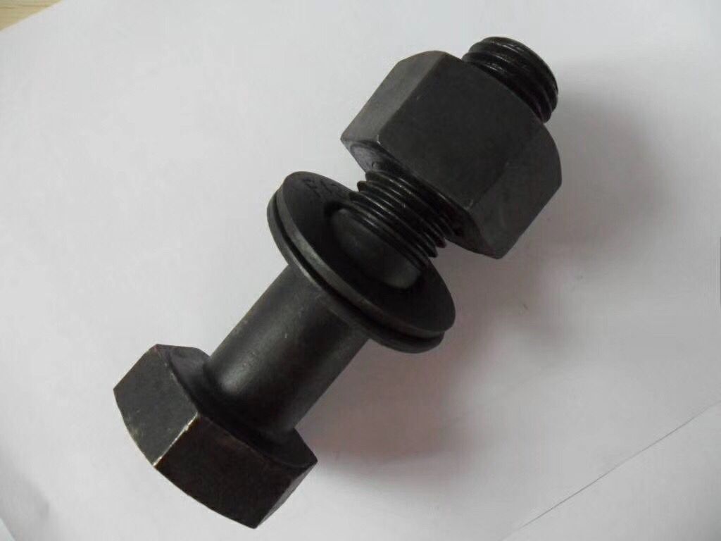 高强度螺栓 钢结构螺栓 碳钢8.8级六角螺丝 细牙螺纹高强度六角螺栓 DIN933高强度螺栓
