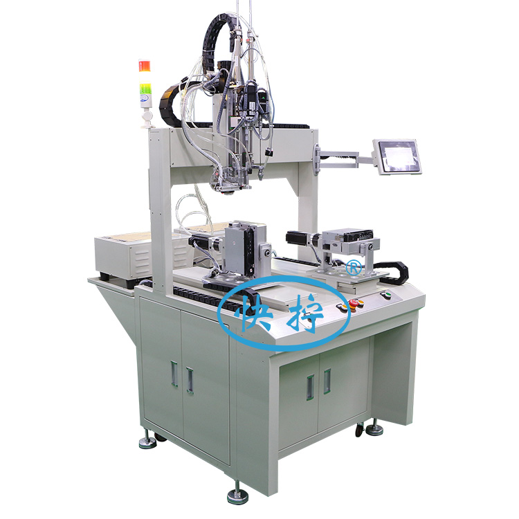 潍坊市自动锁螺丝机厂家 供应打印机配件上螺丝设备优 多轴转台式螺丝机