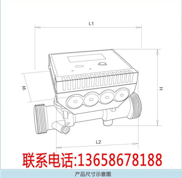 晋城楼栋用大口径超声波热量表生产