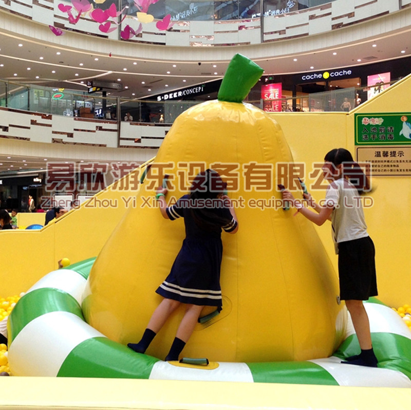 郑州易欣百万海洋球池儿童乐园充气玩具充气滑梯商场游乐场设备充气城堡