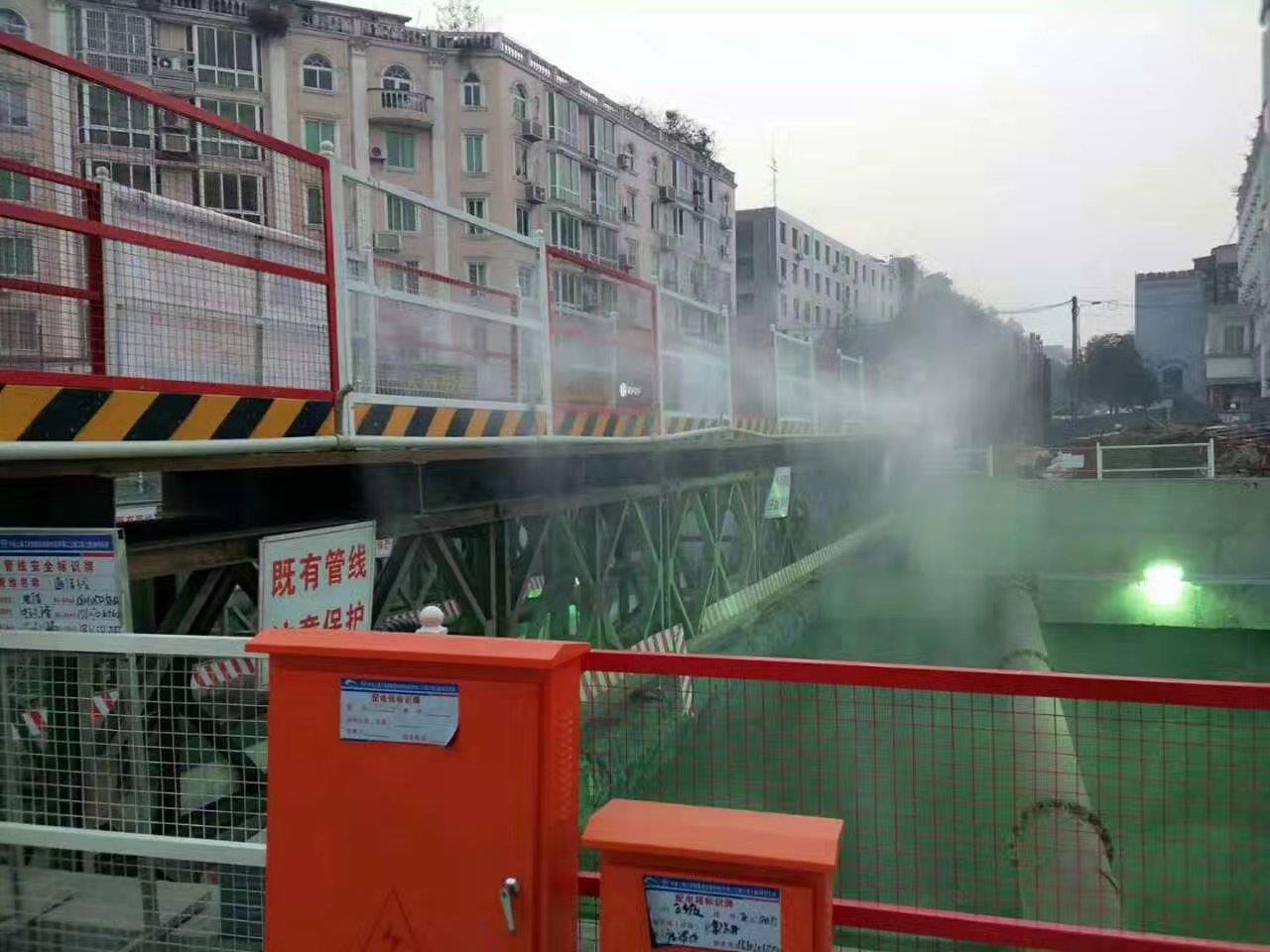 西宁工地围挡喷淋厂家 青海围挡喷淋供应商图片