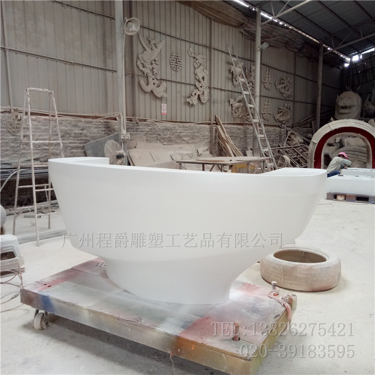 广州雕塑厂家来图定做 各种异形玻璃钢创意前台雕塑 美容院办公室装饰装潢收银台