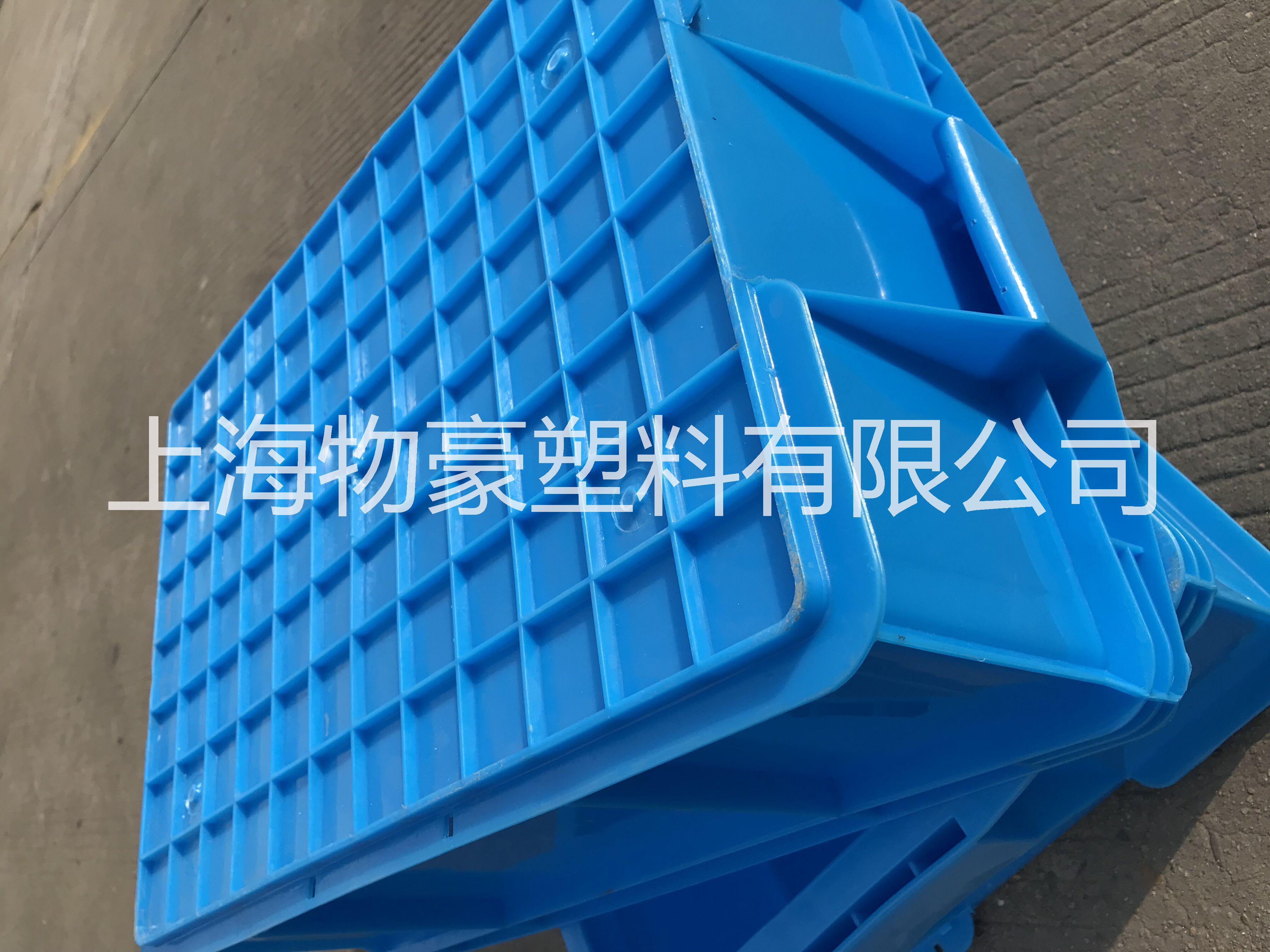 450系列全新料塑料周转箱可配盖上海塑料箱厂家直销 食品级塑料周转箱 全新料塑料周转箱  450系列全新料塑料周转箱可配盖