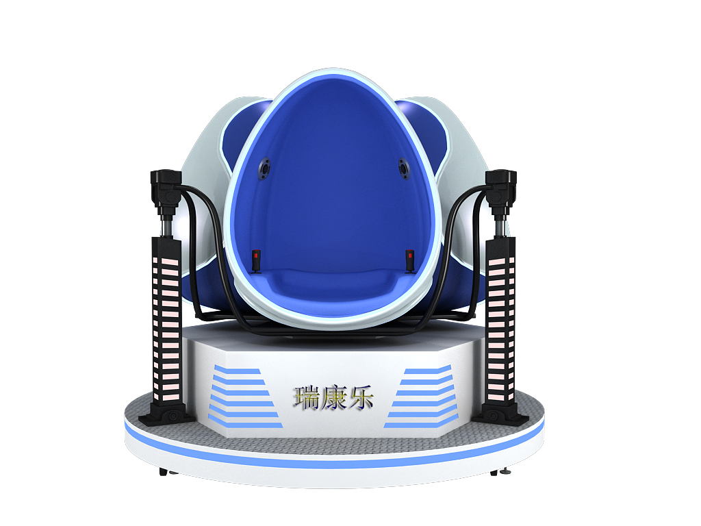 瑞康乐9dvr蛋椅厂家定制VR双座蛋椅9D虚拟现实体验馆设备 360度全景体验 9Dvr蛋椅定制图片