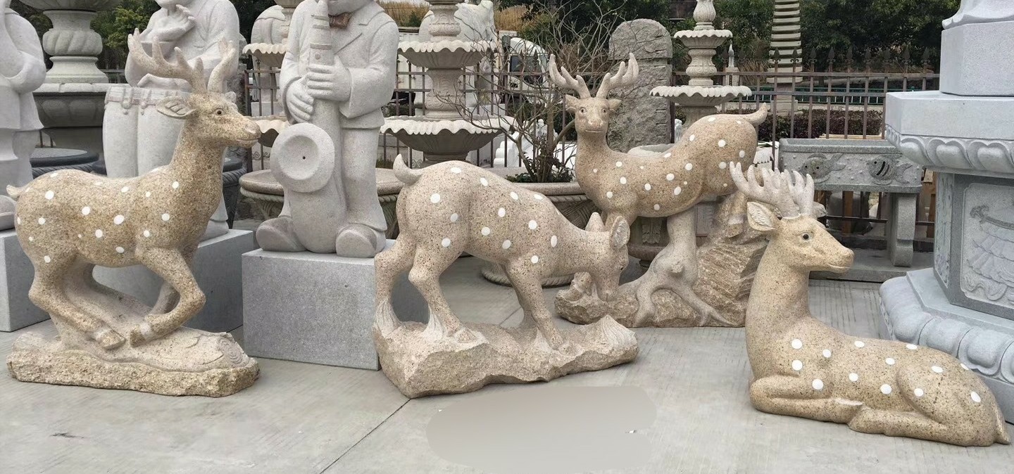 泉州动物雕刻厂家 小动物玉石雕刻厂家 动物造型雕塑 泉州艺术雕刻公司