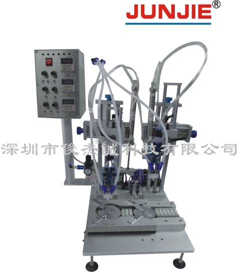 厂家生产深圳磁路胶机扬声器T铁磁铁粘合打胶机J010-C1B图片