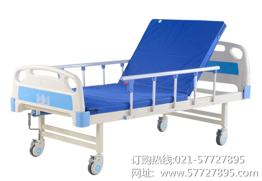 供应上海痪病人护理床单摇带轮ABS-11家用护理床图片