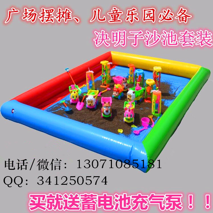 郑州奇江推荐商场占地小沙滩乐园 投资少回报快的儿童沙池游乐设备图片