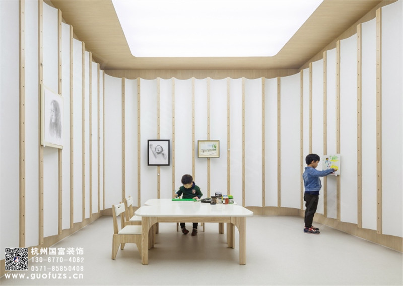 杭州环保绿色早教中心装修案例-国富装饰