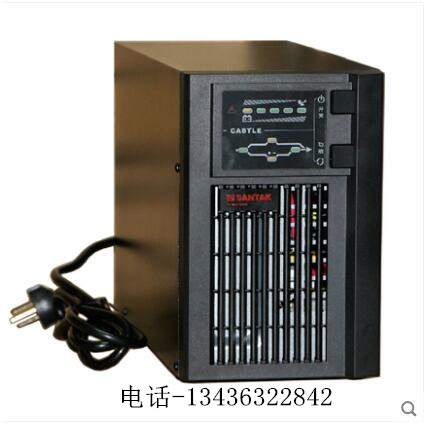 山特UPS电源 C1K 1KVA/800W 断电延时在线式UPS稳压自动关机