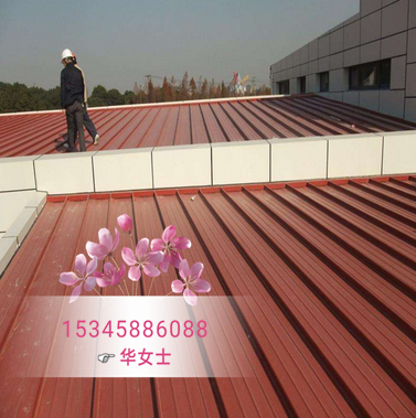 杭州市暗扣铝镁锰屋面板或墙面板厂家暗扣铝镁锰屋面板或墙面板25-430型或65-430型，0.6-1.2厚深灰色铝合金板