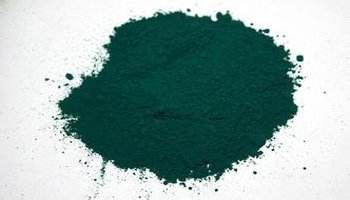 进口高浓度绿颜料印度酞菁绿G7号绿地坪漆工业漆涂料图片