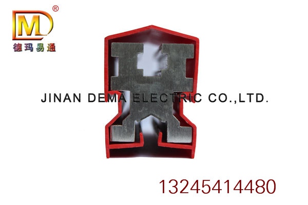 济南市德玛安全滑触线厂家供应德玛安全滑触线/DMHX-320铝质滑触线价格/新型安全滑线