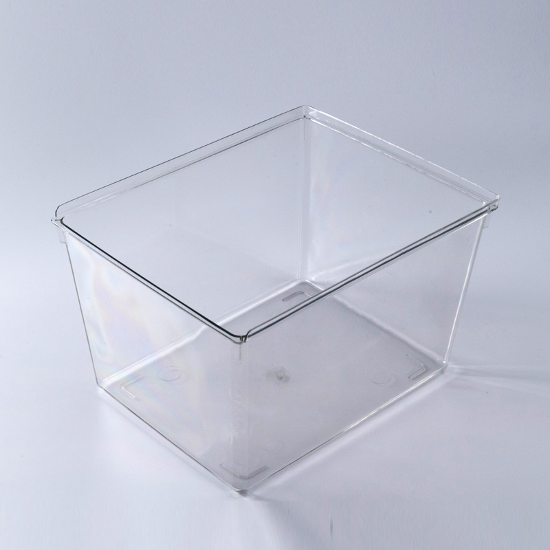 PET2520平底盒 长方形大果品 果盒散装小散食品盒