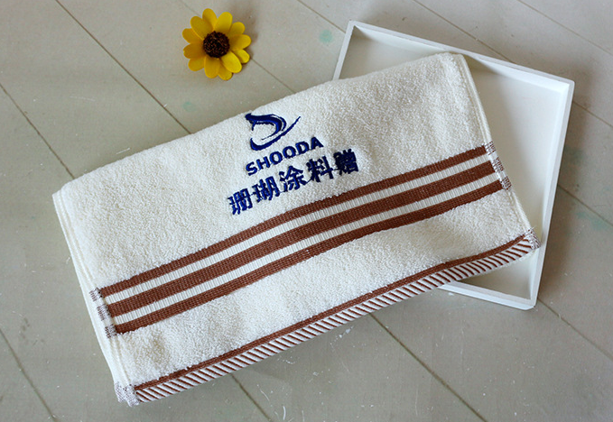 隆利工厂直销纯棉广告礼品促销毛巾 企业专享定制LOGO 包装礼盒图片