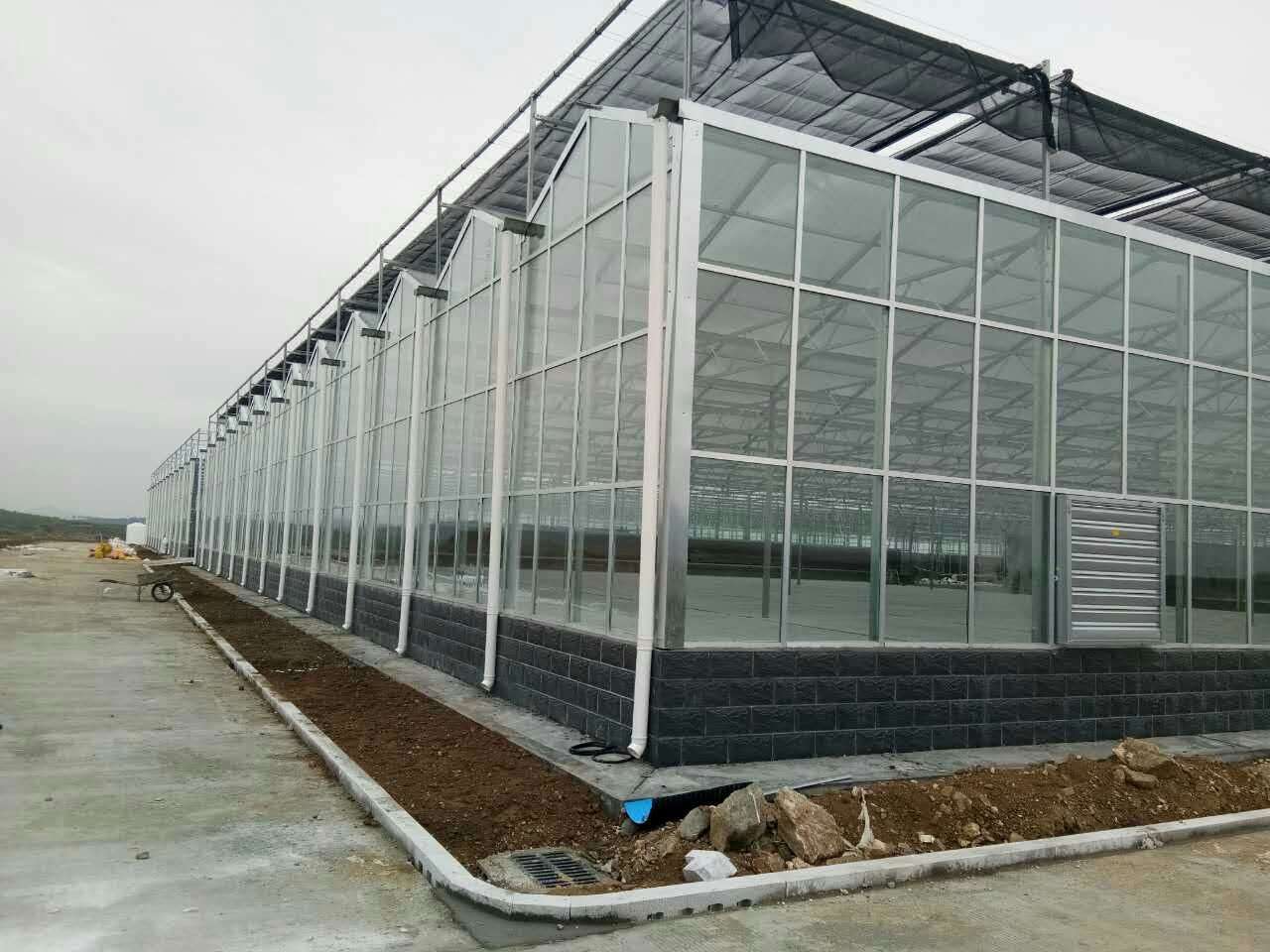 智能玻璃温室-玻璃大棚厂家-玻璃连栋温室报价-玻璃连栋大棚价格 全国智能玻璃温室