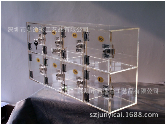 亚克力透明展示柜，深圳亚克力透明展示柜生产厂家，透明展示柜价格，透明展示柜供应商图片