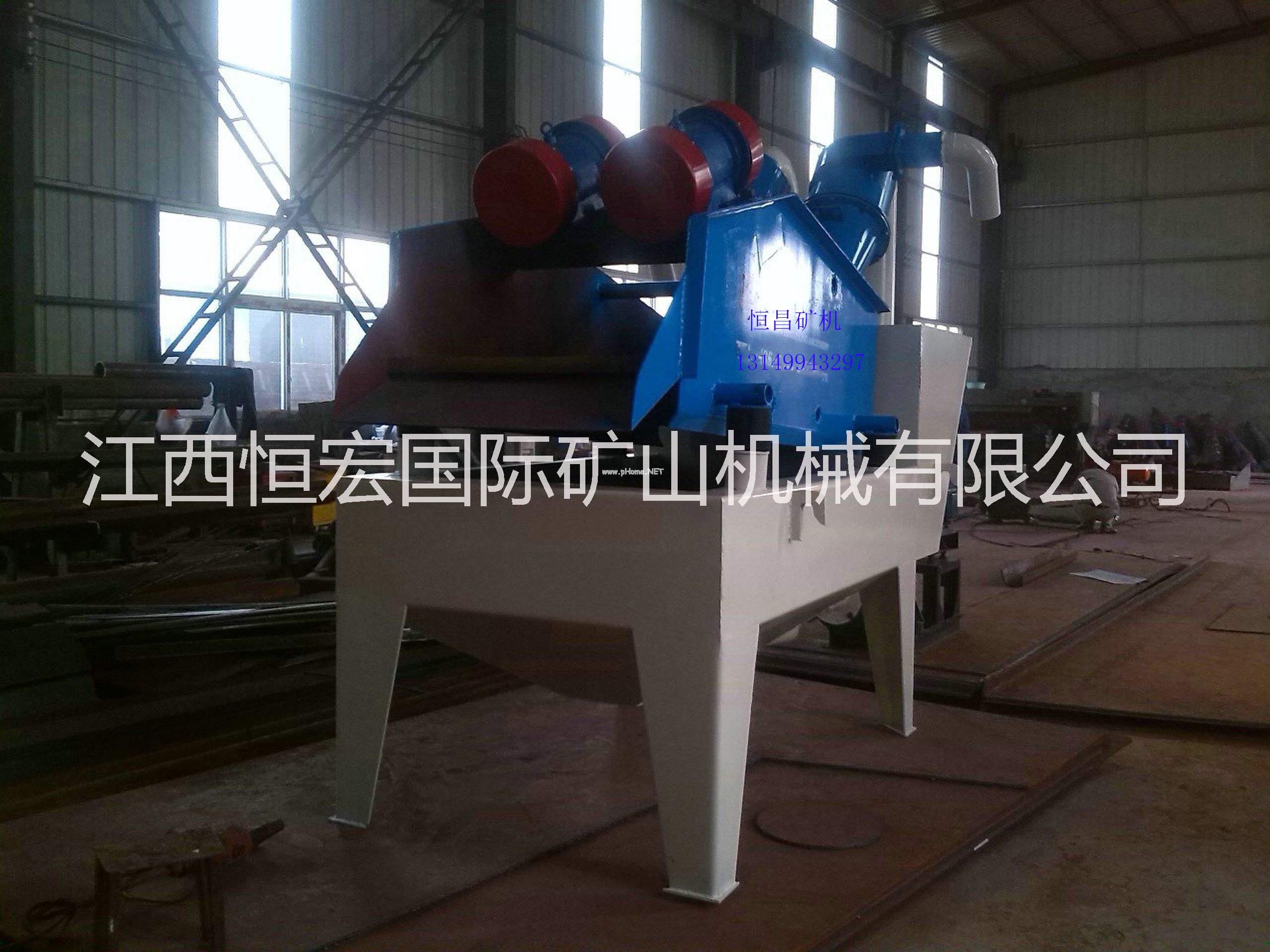 广东细沙回收机生产厂家 高频聚氨酯脱水筛分设备 供应振动脱水筛