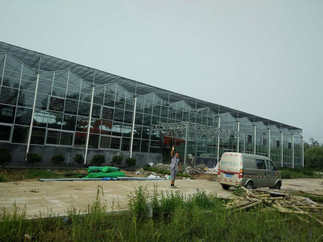 鑫百汇阳光餐厅温室、生态餐厅温室厂家 河北玻璃大棚