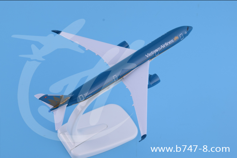 金豪金属航模16厘米新包装空客A350越南合金飞机模型图片