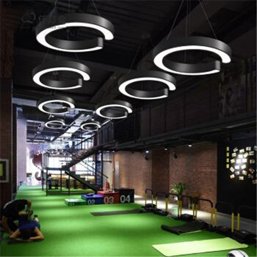 天津LED健身房照明灯厂家带杆 供应LED健身房照明灯报价图片
