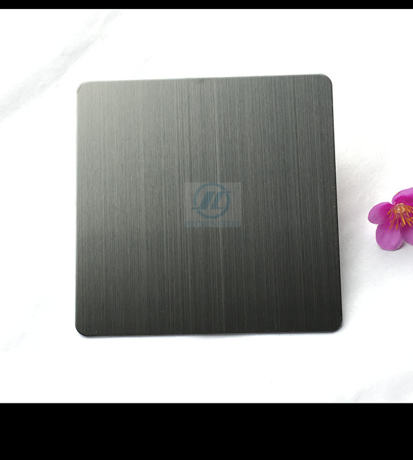 304不锈钢黑钛拉丝板直销-供应商-厂家-批发图片