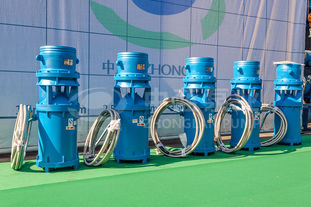 井筒式潜水轴流泵，中吸式轴流泵， 简易式轴流泵