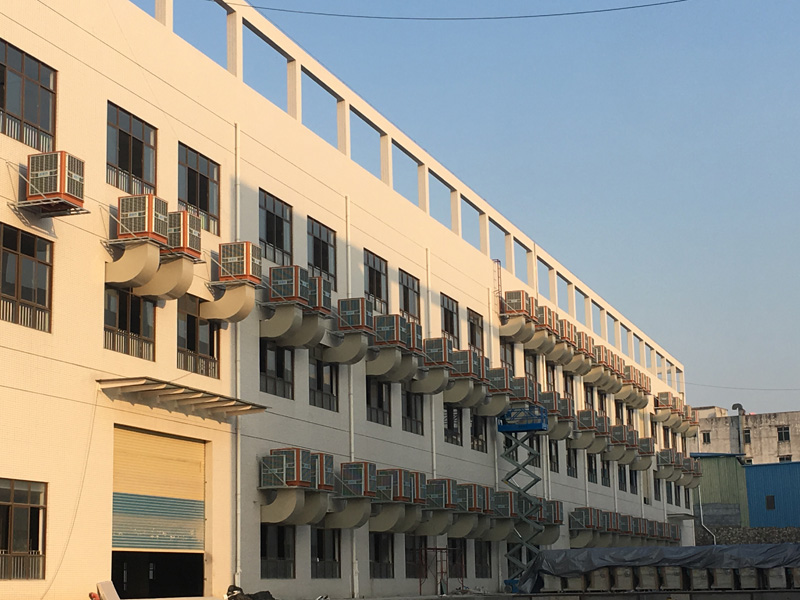 厂房车间降温设备武汉冷风机的特点 润东方环保空调