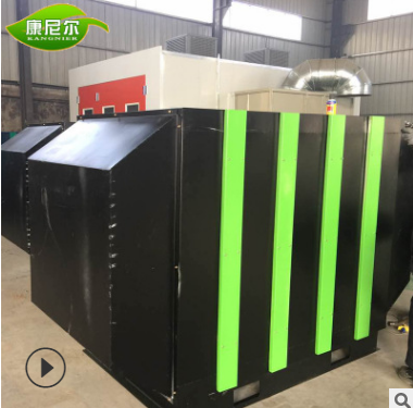 干式废气环保箱  活性炭吸附箱主要用于大风量低浓度的有机废气处理 和无机污染物图片