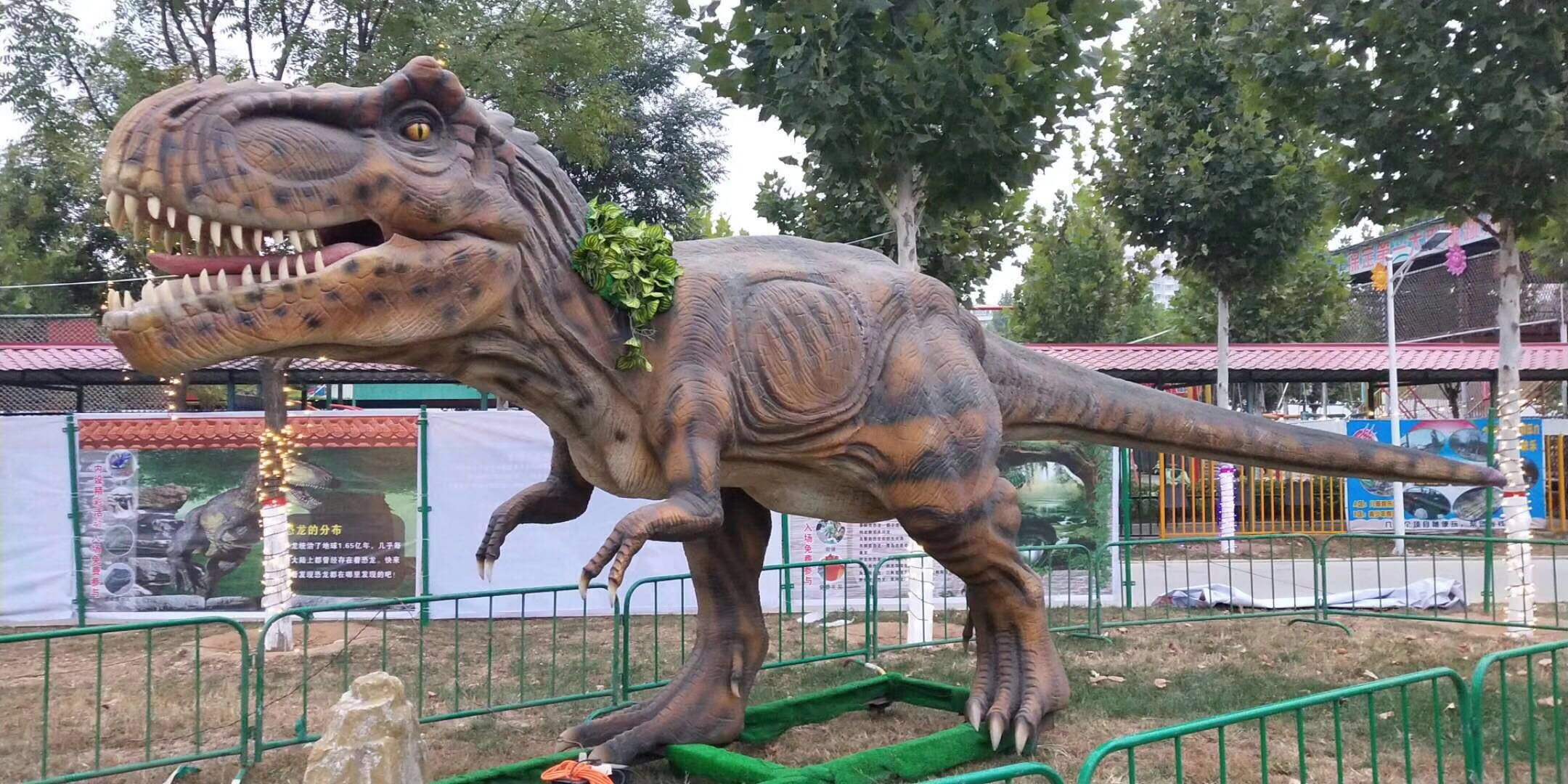自贡市电动恐龙车多少钱 仿真动物模型厂家