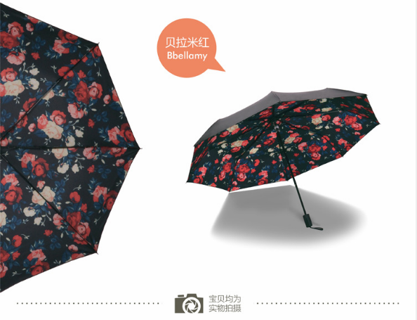 供应创意小黑伞 直销创意小黑伞 出售创意小黑伞 黑胶晴雨伞 遮阳太阳伞 雨伞 创意雨伞