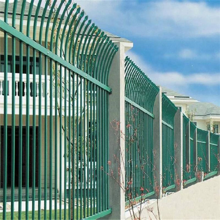 欧式小区护栏网 锌钢围栏铝艺栏杆庭院护栏网小区护栏锌钢护栏