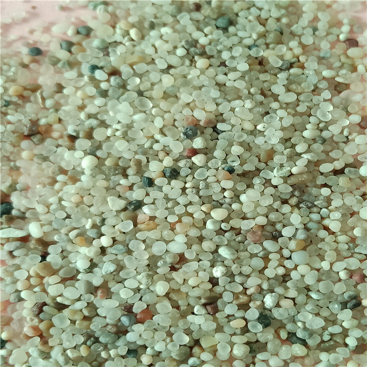 圆粒质感砂  圆粒石英砂 大量现货圆粒沙供应厂家  规格齐全