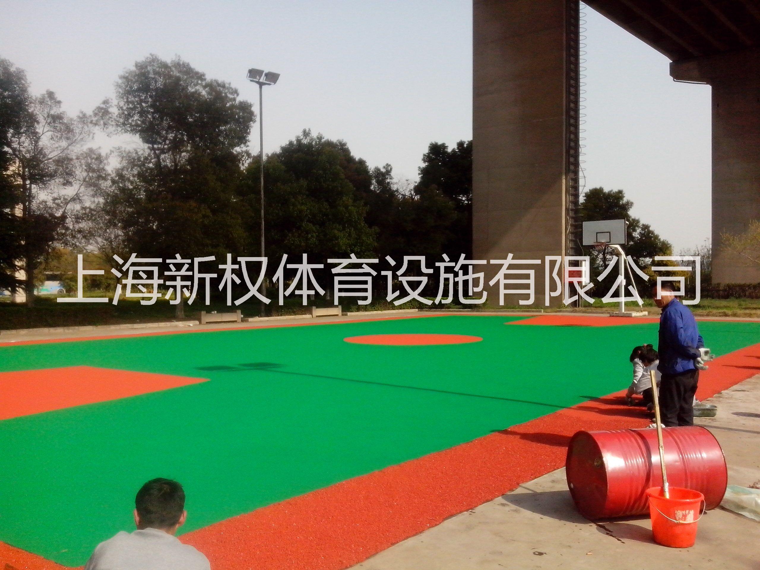 上海门球场人造草坪施工