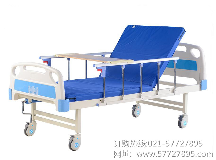 供应护理院敬老院护理床痪病人护理床单摇带轮家用护理床ABS-11图片