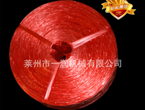 供应山东省塑料扁丝捆草绳机图片