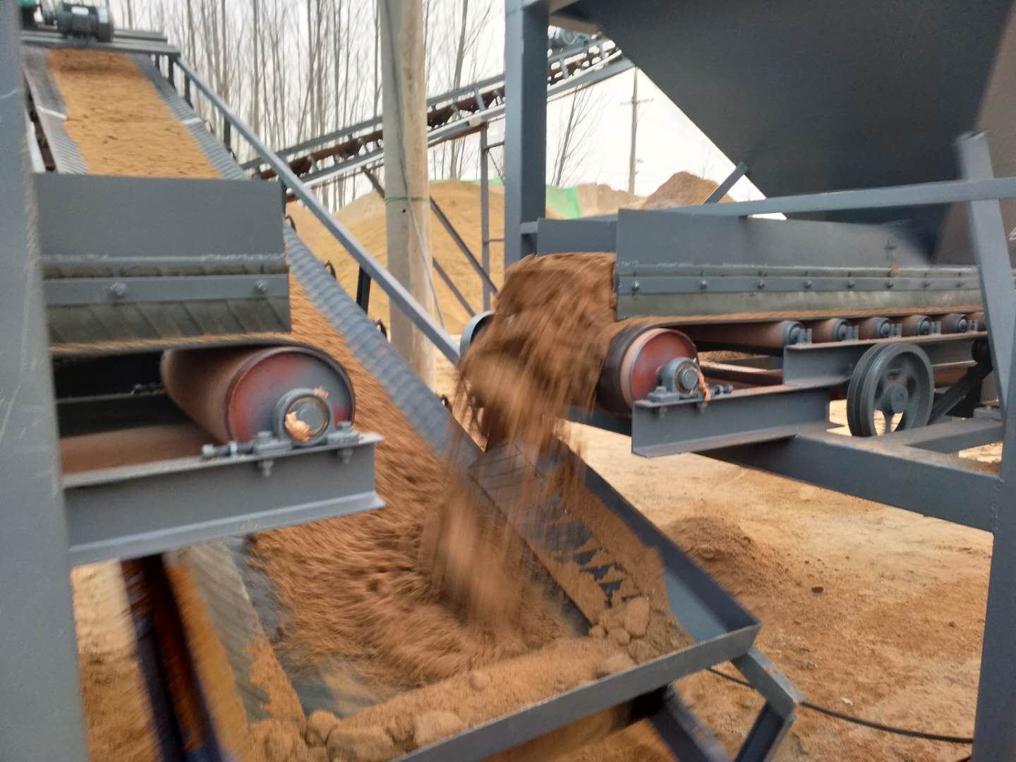 分体式筛沙机  混合料筛沙机建亚机械精工打造 质量可靠