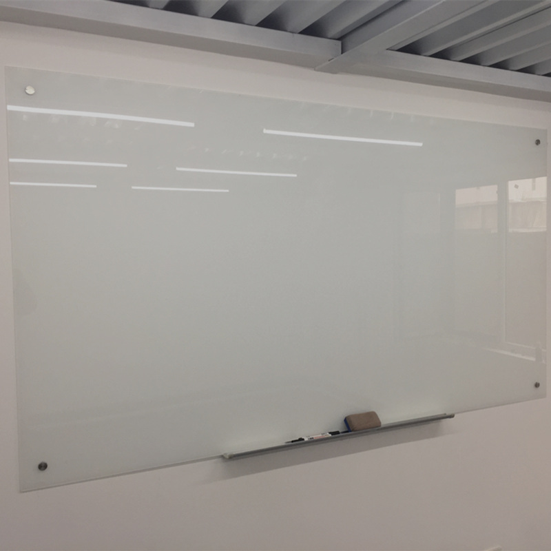 钢化玻璃白板磁性 黑板 白板 绿板 软木板照片墙