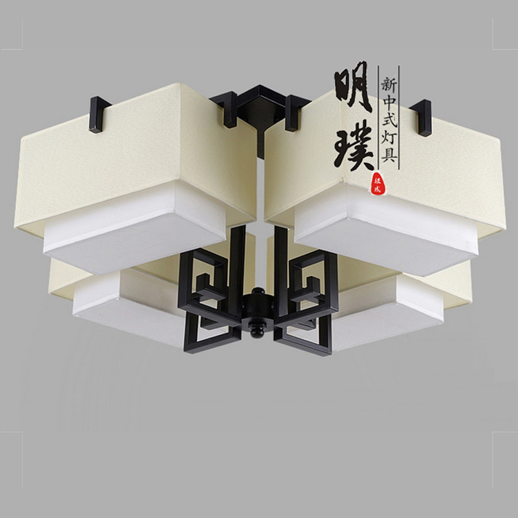 深圳新中式吸顶灯代理新中式灯具 客厅 简约现代 吸顶灯