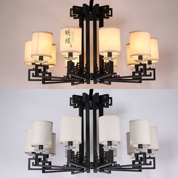 新中式灯具 现代中式禅意灯饰重庆新中式吊灯批发