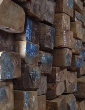 张家港原木木材一手货源缅甸花梨木进口木材