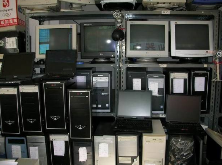 高价回收旧电脑批发