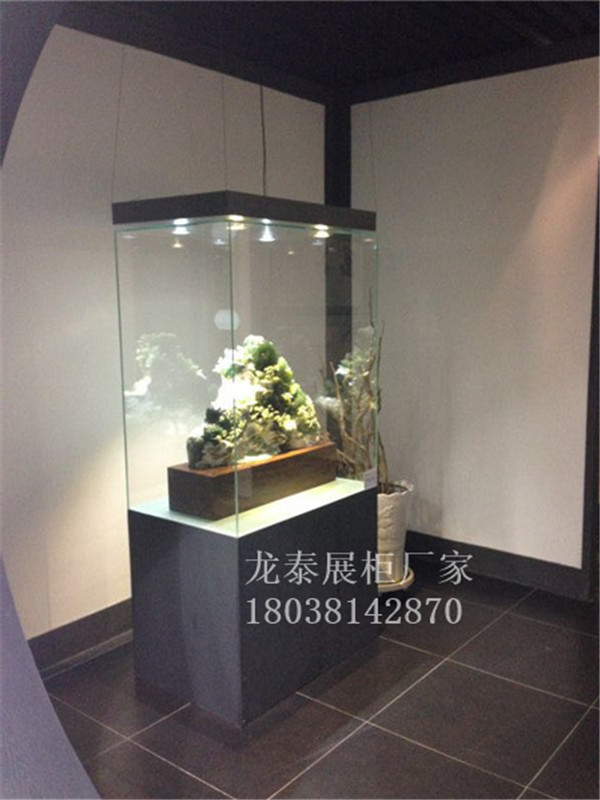 香港玉器展厅展柜设计制作厂家翡翠玉器收藏品展示柜制作文物展柜